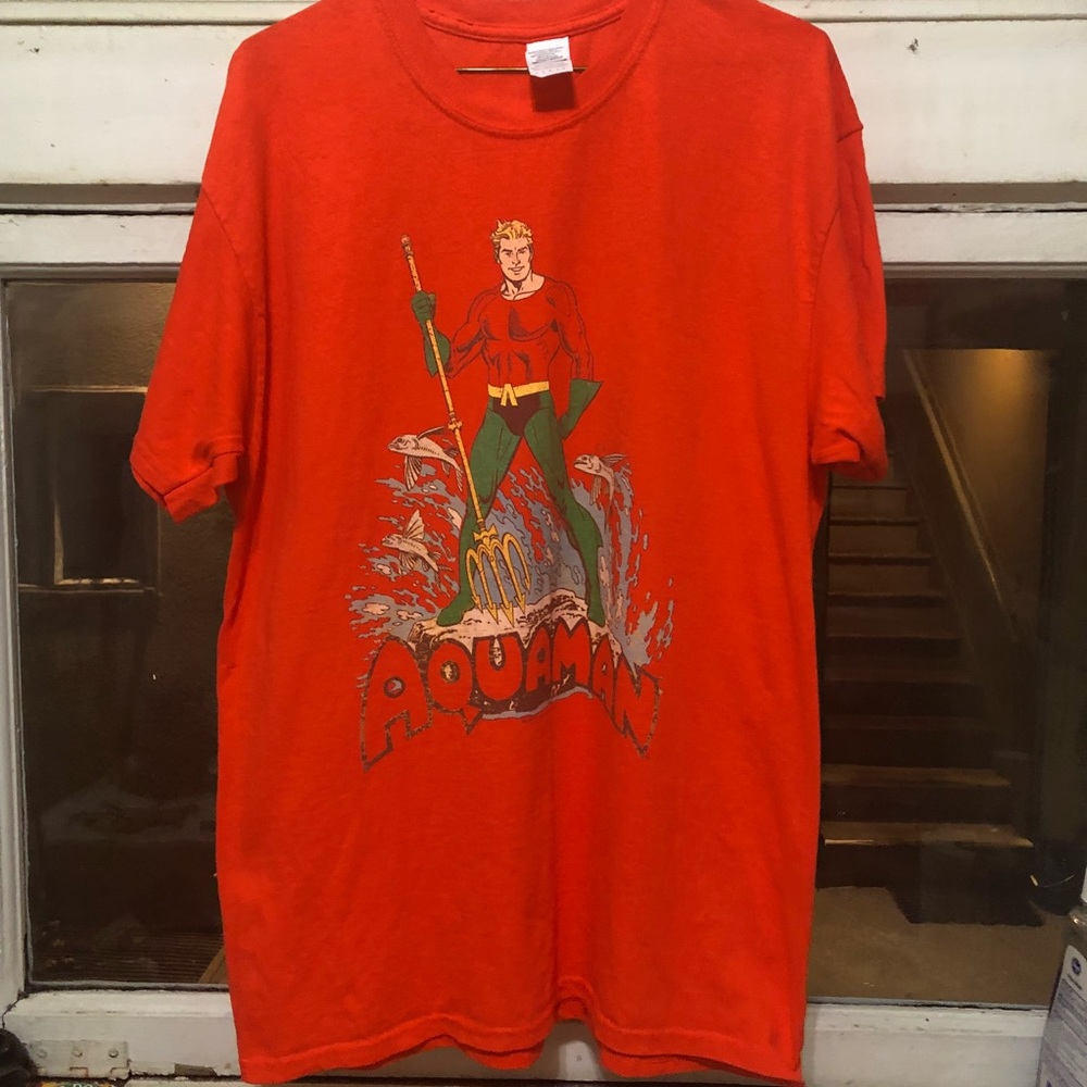 Aquaman retro style t-shirt.
